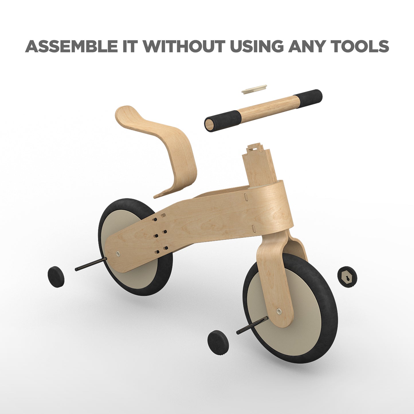 wooden balance bike for kids