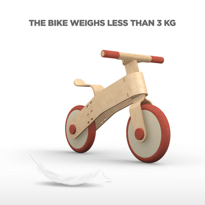wooden balance bike for kids